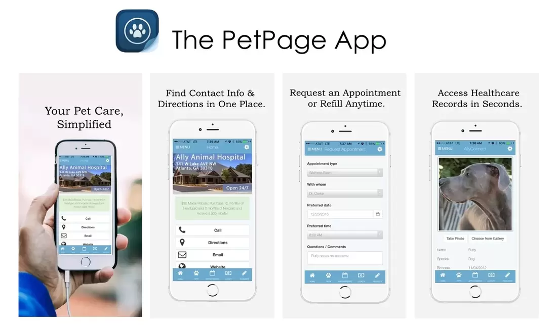 PetPage Mobile App Instructions